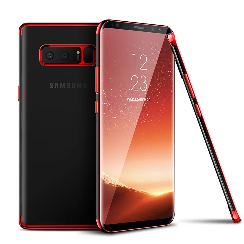 Soft TPU Case for Samsung Galaxy S9 S8 Plus Note 8 J3 J5 J7 NEO 2017 J2 Prime A3 A5 2016 A8 2018 S7 S6 EDGE Plating cover |