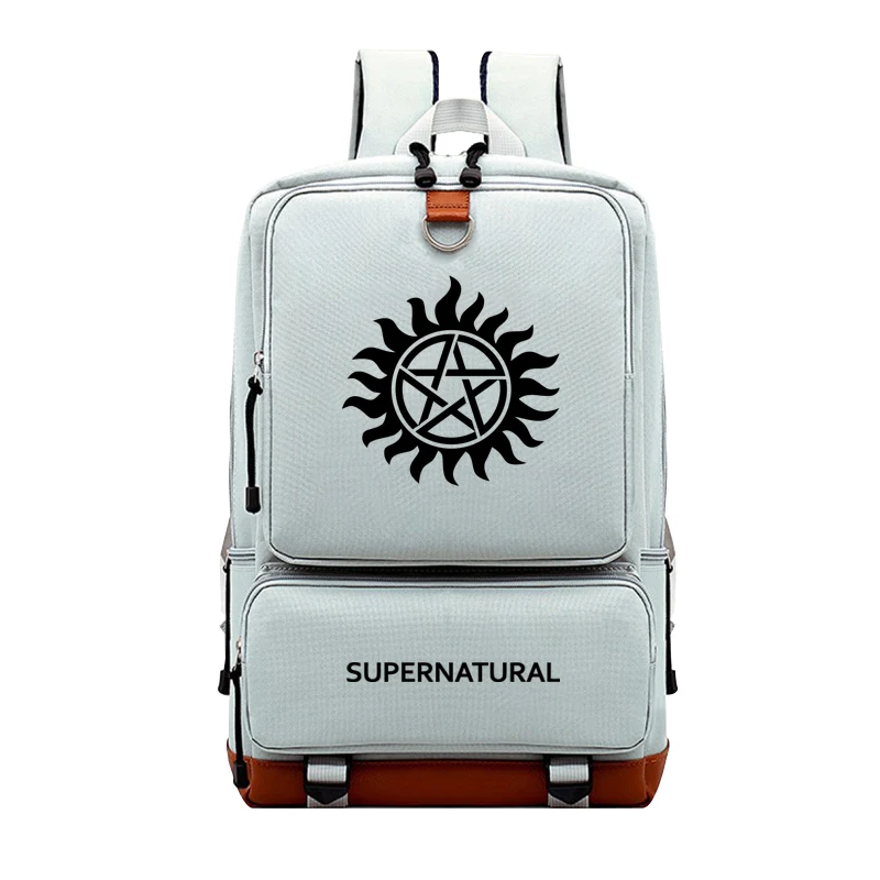 5 Рюкзак Supernatural для студентов, для мальчиков и девочек, рюкзак, классный, Повседневный, высокое качество, красивый рюкзак для путешествий, для подростков, мужчин, женщин - Цвет: 5