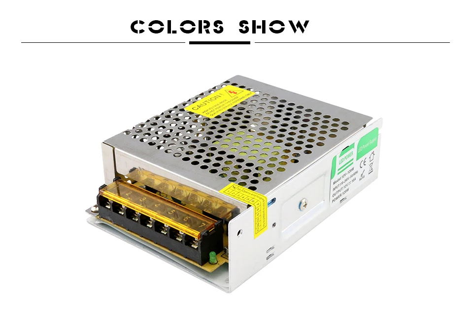 12 V 10A 120 W импульсный источник питания, 12 V 120 Вт адаптер питания 12 V трансформер для светодиодной полосы