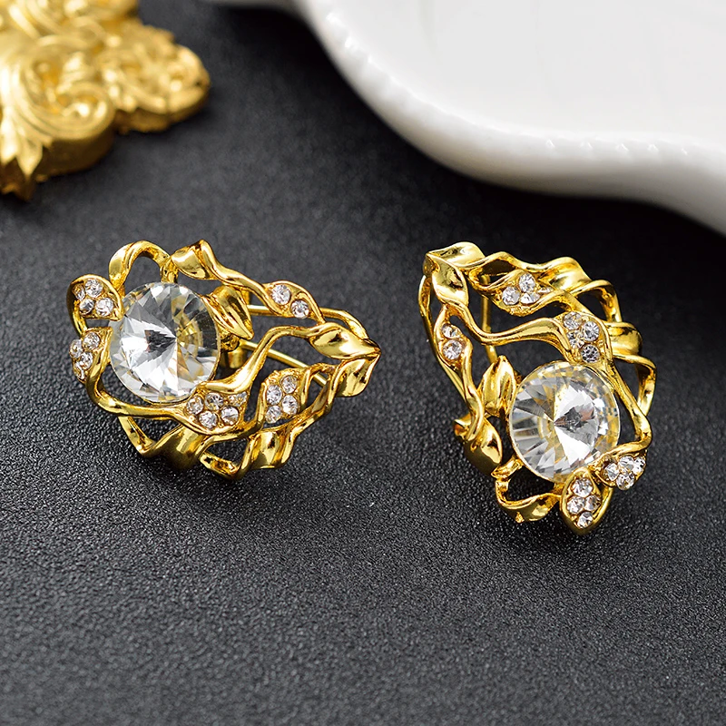 Ювелирные изделия Sunny Jewelry Dubai для женщин колье серьги кулон кубический цирконий