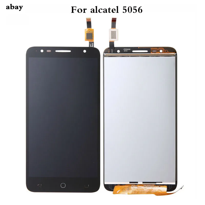 Сенсорный ЖК экран 5 дюйма для Alcatel Pop 4 + plus OT5056 5056D 5056 T 5056E 5056A 5056|Экраны мобильных