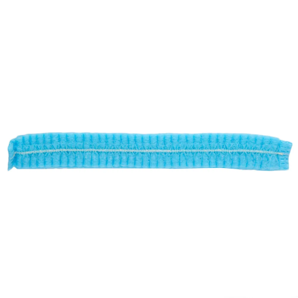 1 bag/100 Pcs Disposable Breathable Dustproof Head Cover Cap Hat Hair Net Non Woven Anti Dust Women Headband Accessorie |