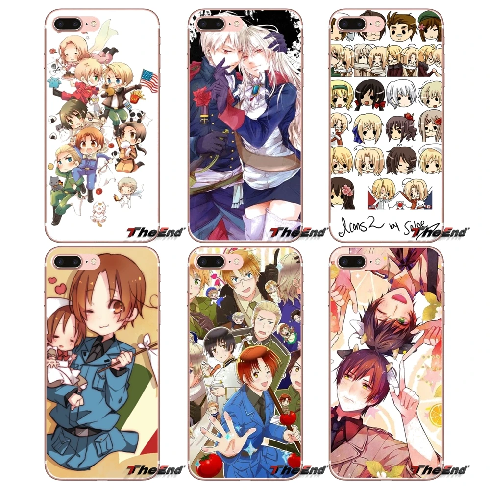 Hetalia аниме Япония прозрачный мягкий чехол Чехлы для Xiaomi Redmi 4A 4X 3S Note 3 4 5 Pro 5A Mi3 Mi4 Mi5