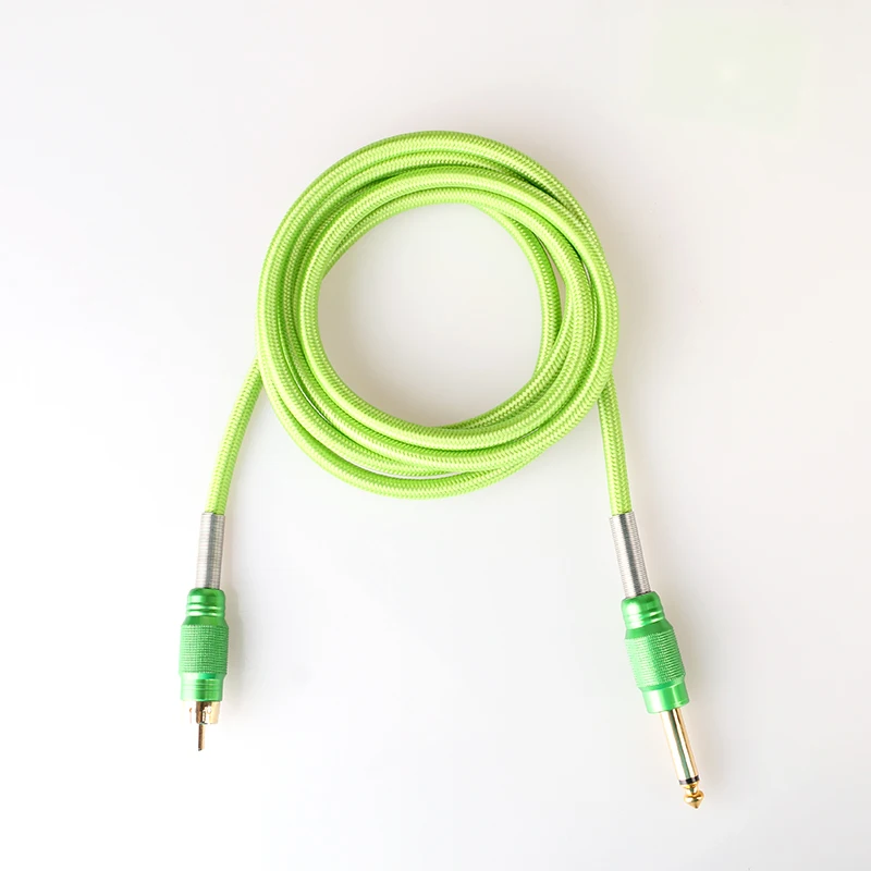 Медный Соединительный шнур RCA для тату-клипсы обертывания змеиной кожи 1 8 м * D6 мм