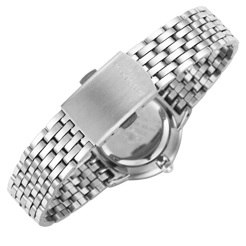 Часы наручные женские Кварцевые водонепроницаемые из нержавеющей стали |