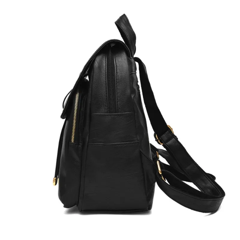 100% женский рюкзак из натуральной кожи 2019 Новый весенне-летний студенческий