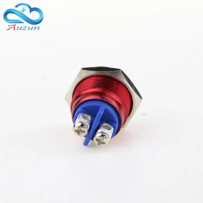 16 мм высокометаллический кнопочный переключатель кнопка сброса мгновенно из
