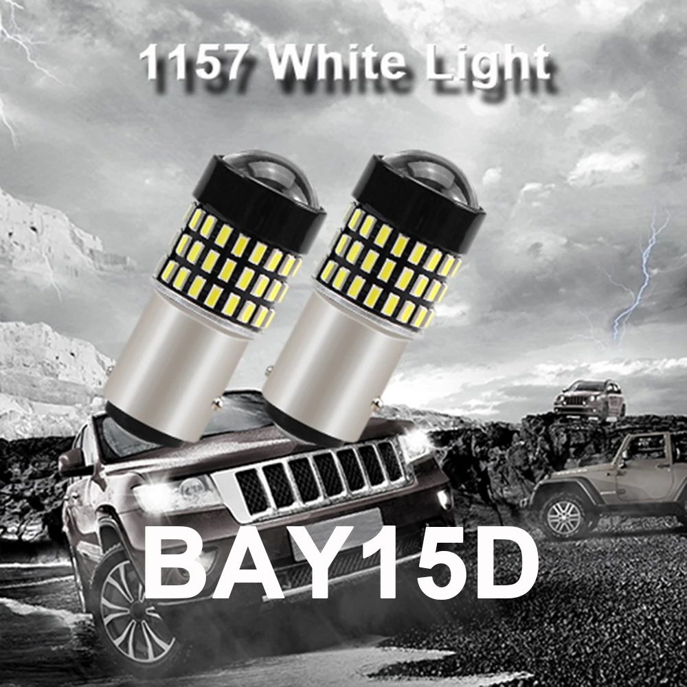 SULUCAR супер яркие 9 30V 1157 светодиодный лампы BAY15D 3014 78SMD для указателей поворота