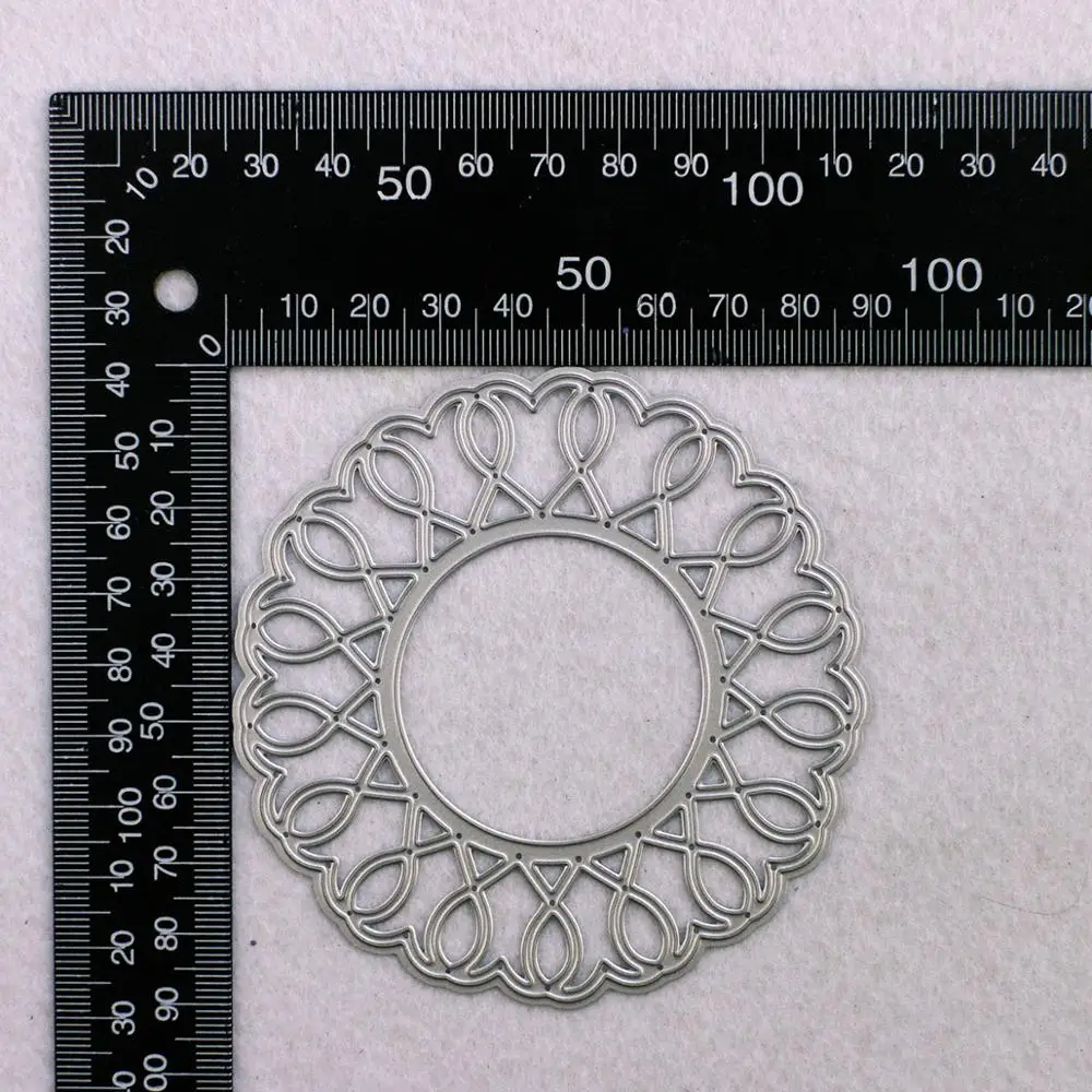 

QITAI 1pcs Metal Cutting Dies Template DIY Scrapbooking Card Paper Crafts Home Decoration Embossing die cutter Stencil D97