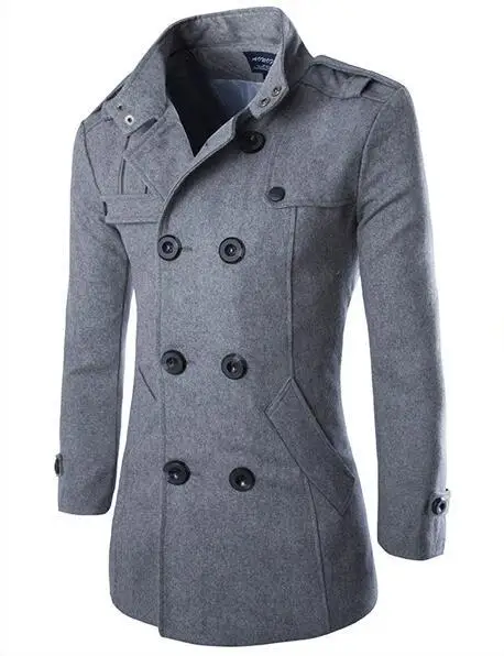 

Coat fine wool woolen cloth coat coat