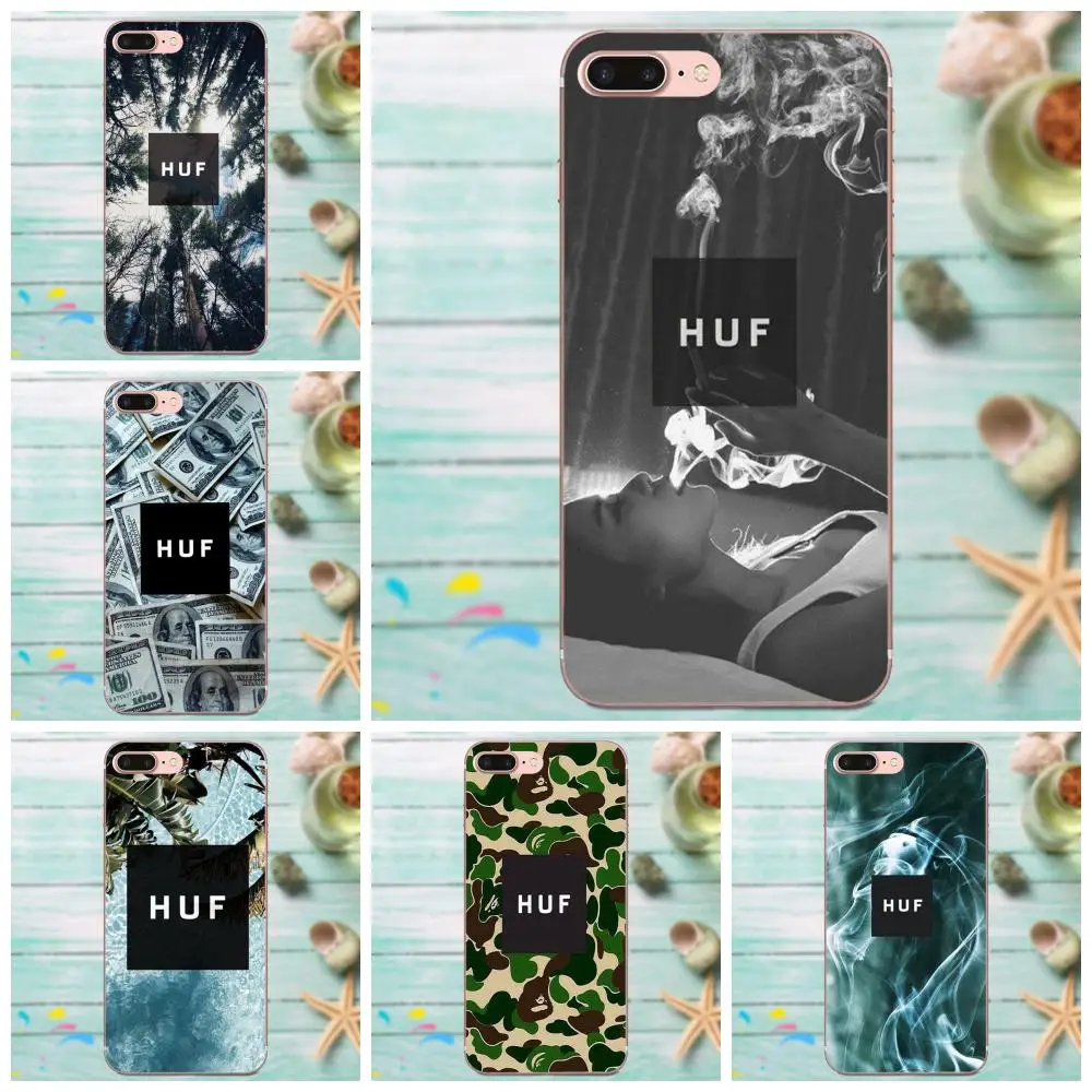Резиновый мягкий чехол для телефона Amazing Diamond Supply Huf Huawei P8 P9 P10 P20 P30 Mate 7 8 9 10 20 Lite Plus Pro