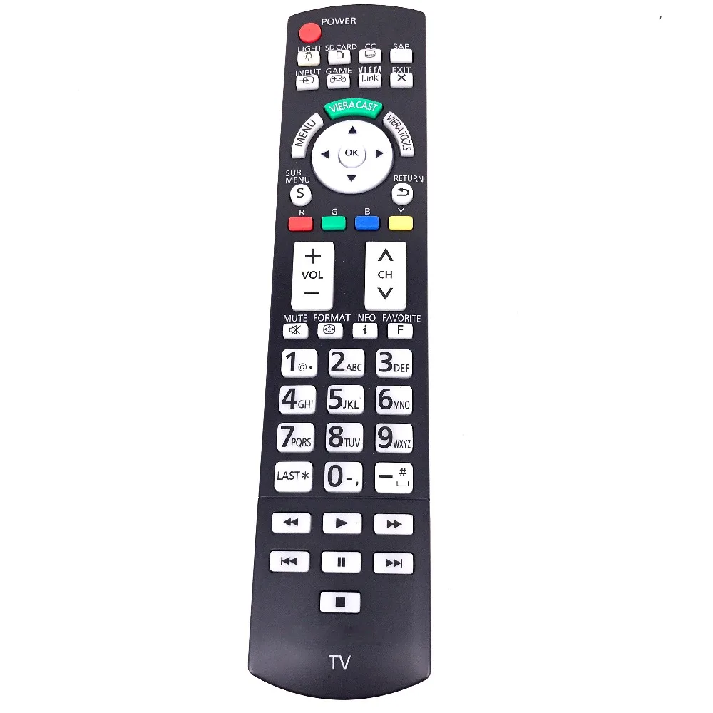 

N2QAYB000486 New Original remote control For Panasonic LED TV Fit N2QAYB000572 N2QAYB000487 EUR7628030 TC-P42G25 TC-P50G25