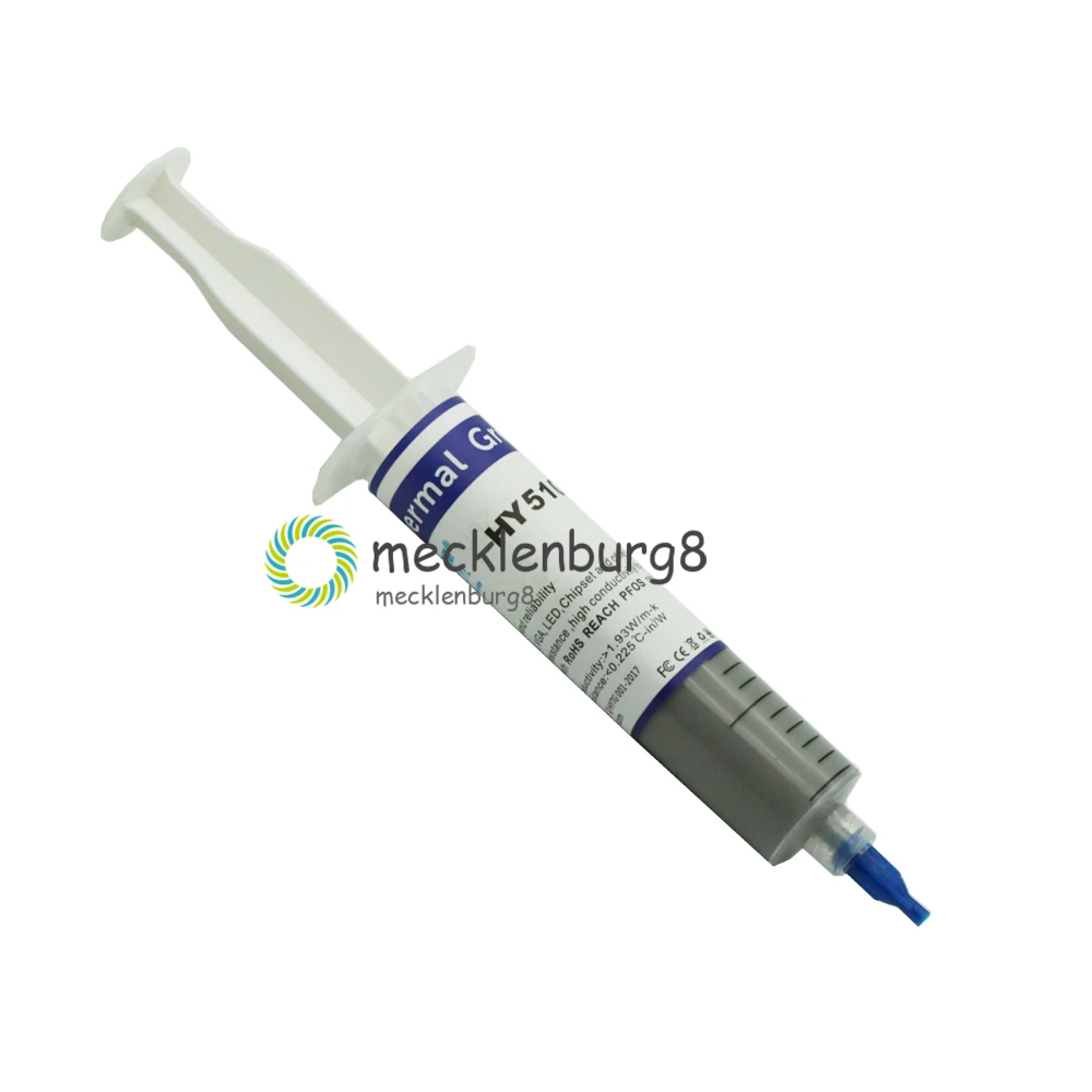 HY510 30 г Серый Теплопроводящая паста для графического процессора светодиодный IC чипсет Охлаждение процессора силиконовый радиатор