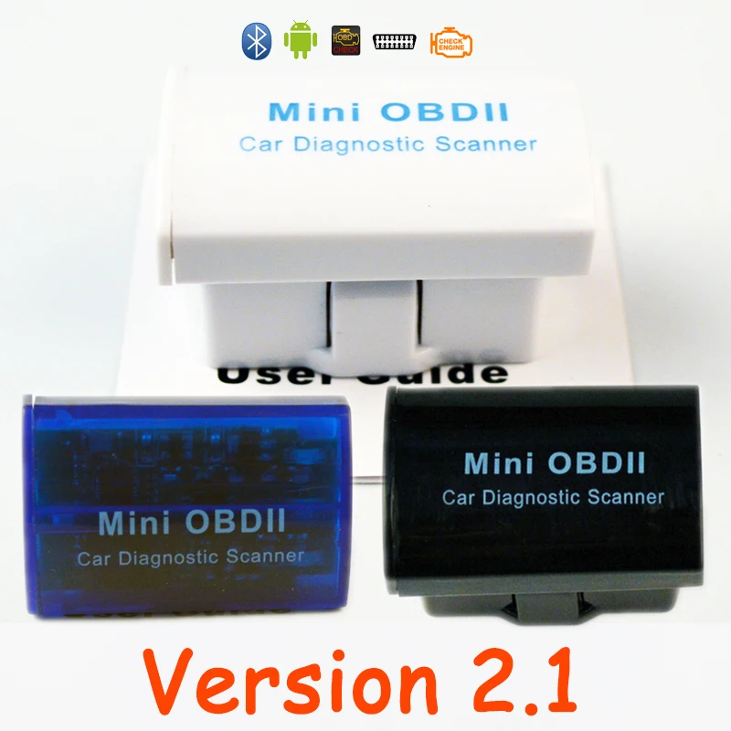 VIECAR V2.1 OBD2 Code Reader Super MINI ELM 327 Car Scanner ELM327 OBDII Bluetooth Cheapest Auto Adapter |