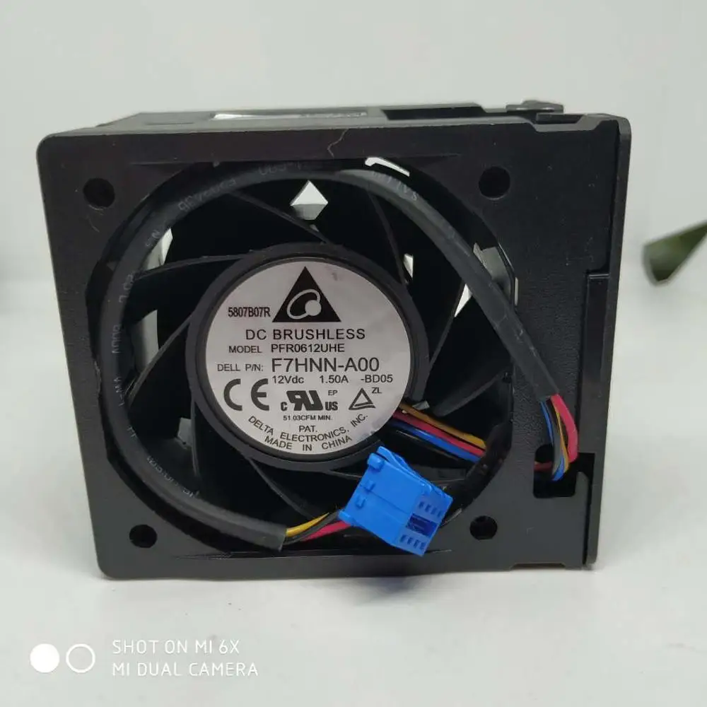 Оригинальный Delta R530 0MRX6C 3D7GY A01 PFR0612DHE C серверный вентилятор|Кулеры и системы