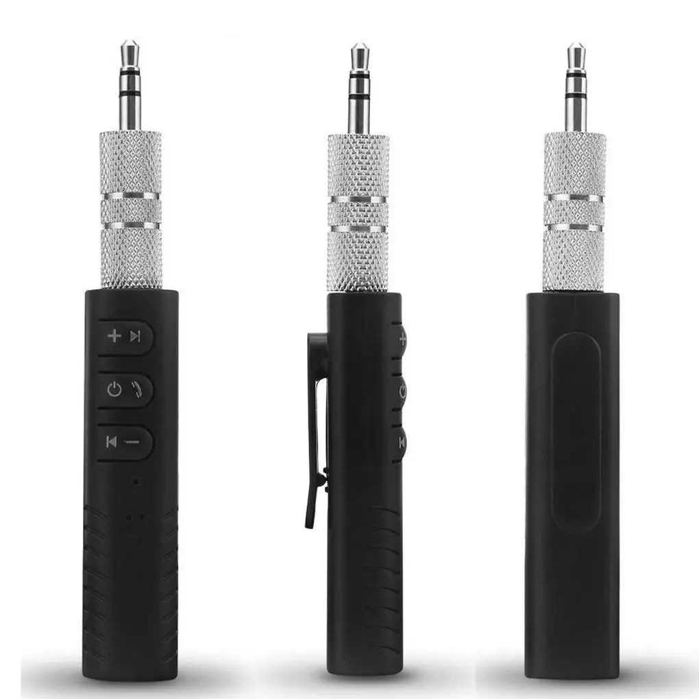 Мини Bluetooth ресивер Lavalier для автомобиля 3 5 AUX аудио спортивные беспроводные