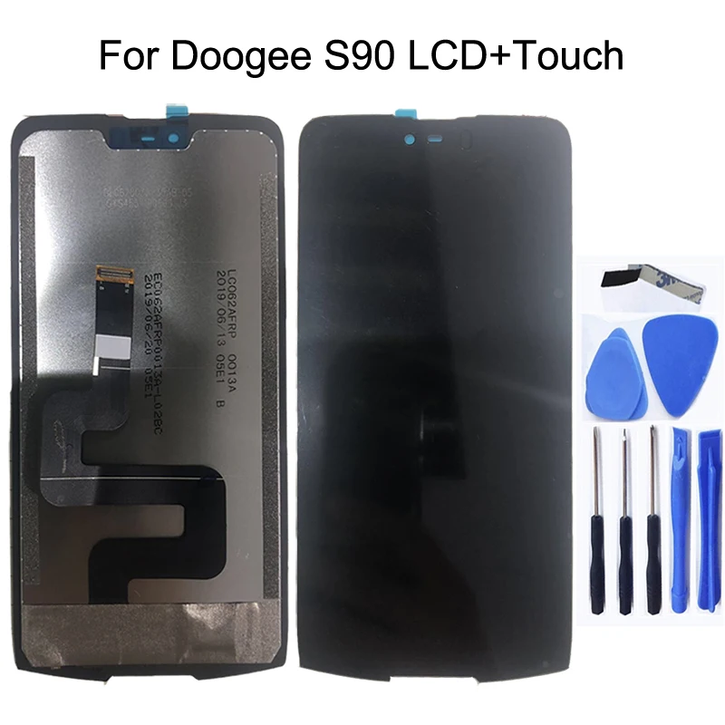 

6,18-3,5 дюйма Оригинальный ЖК Дисплей Для Doogee S90 монитор + сенсорный экран дигитайзер конвертер в сборе Мобильный комплект для ремонта телефон...