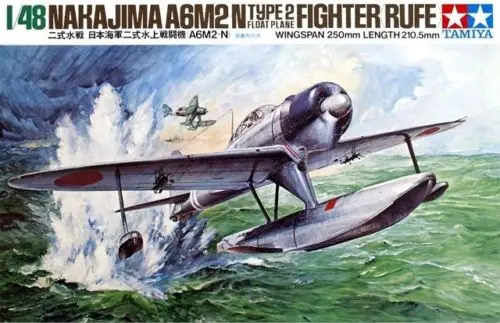 Tamiya 61017 1/48 модельный комплект Nakajima A6M2-N типа-2 Поплавковый самолет-истребитель(Rufe