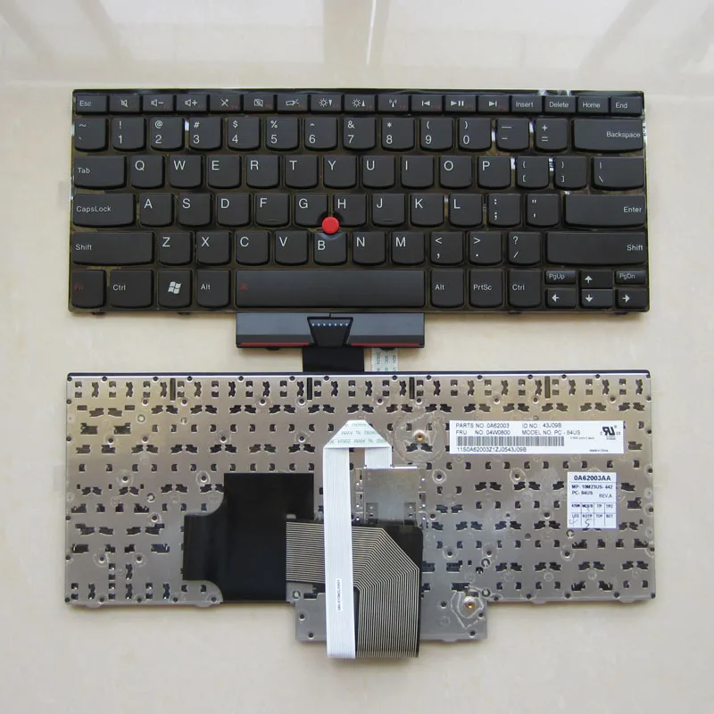 

New Original for Lenovo ThinkPad Edge E320 E325 E420 E420S E425 US Keyboard FRU 63Y0213 04W0800