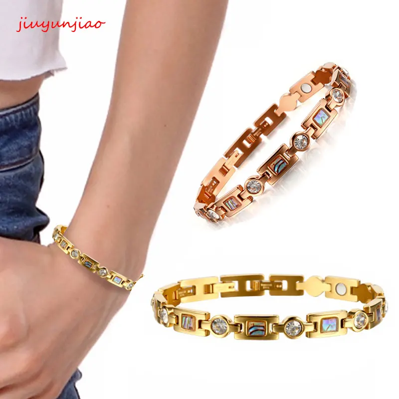 

Body Slimming Weight Loss Anti-Fatigue Healing Bracelet Hematite Beads Stretch Bracelet Magnetic Therapy Bead Slim For Women