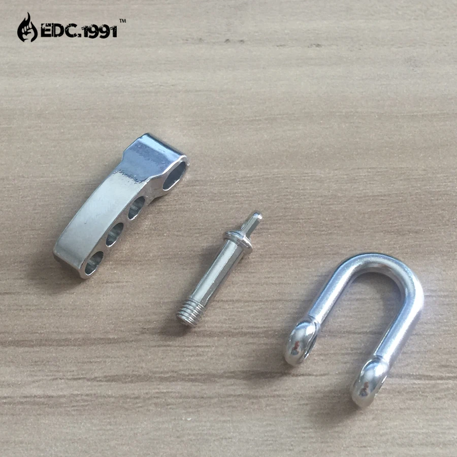 Goedkoop 200 Stks/partij U Vorm Verstelbare Zinklegering Anker Beugel Outdoor Camping Survival Touw Paracord Armband Gespen 1 Partij EDC Gereedschap