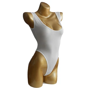 Боди XL размера плюс, прозрачное, белое нижнее белье, сексуальное, Эротическое, комбинезон для женщин, Цельный купальник, боди