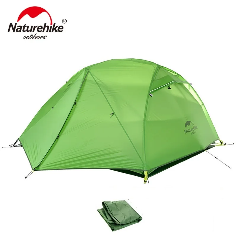 Туристическая палатка NatureHike River Star Ультралегкая портативная на 2 человек для