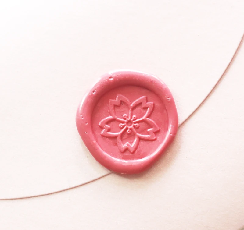 Воск Sakura печать/герметик вишневого цвета ws175|seal stamp|wax seal stampwax |