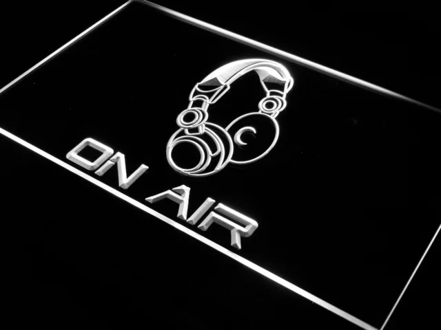Наушники s013 On Air гарнитура для студии светодиодная неоновая подсветка