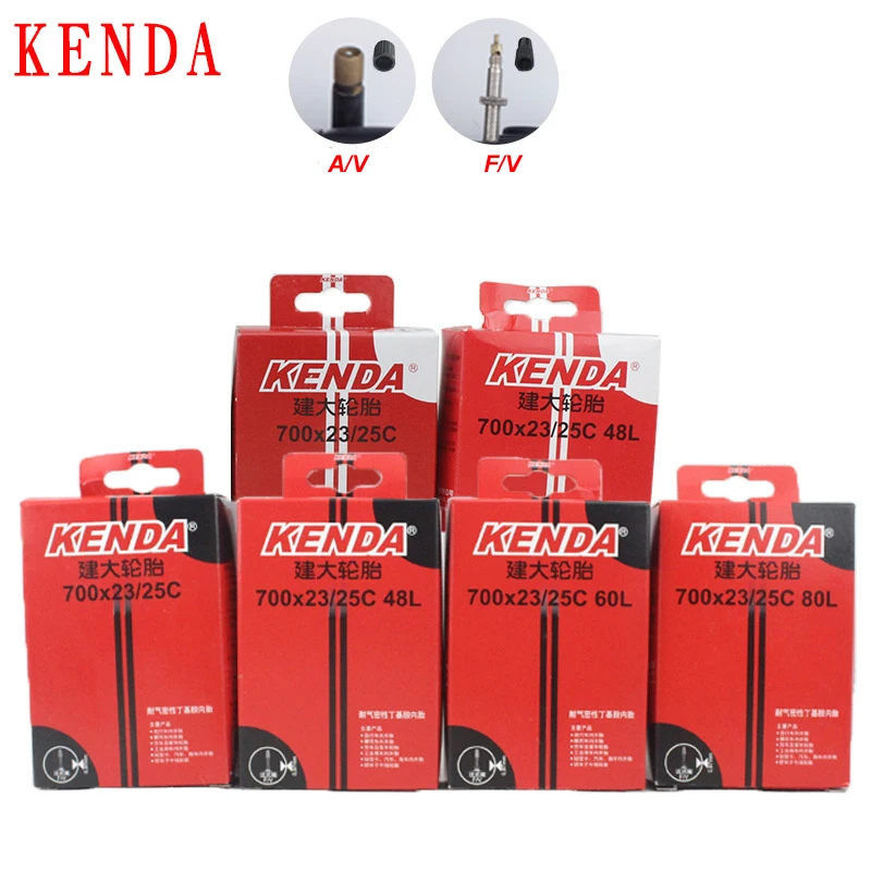 Велосипедная внутренняя шина KENDA 700C 18/23/25/28/32/35/43c с фиксированной передачей | Спорт
