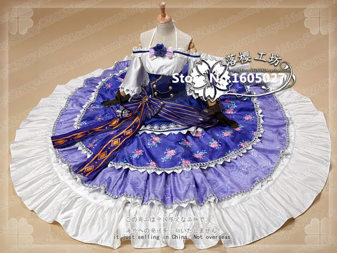 Аниме Love Live! Костюм для косплея Sonoda Umi экшн-фигурка форма пробуждения вечерние