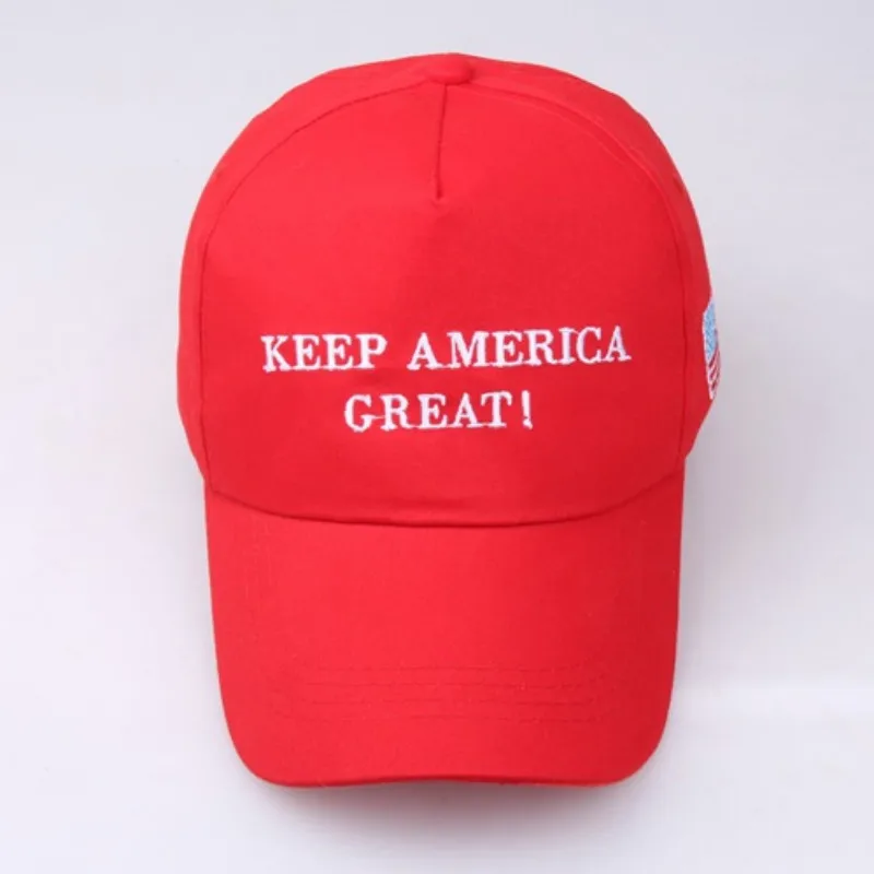 Красная вышитая шляпа KEEP AMERICA GREAT Dad для женщин и мужчин регулируемая Хлопковая
