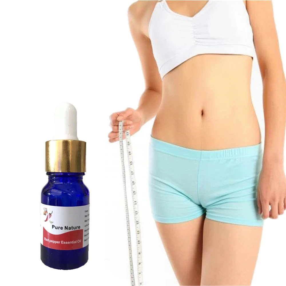 Strong effect Weight Loss Diet Pills Slim Patch Red Pepper Lose Weight Fat Burning Essential Oil Fitness Detox Massage Oil 20ml
