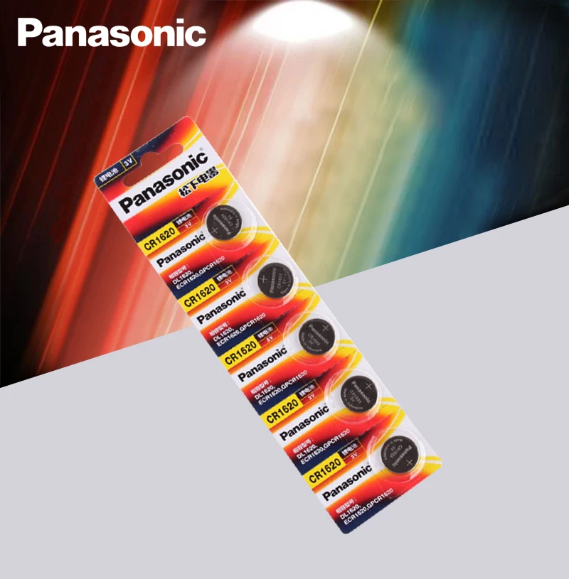 2 шт./лот продукт Panasonic cr1620 батарейки таблеточного типа для часов 3 В литиевая батарея CR 1620 пульт дистанционного управления калькулятор