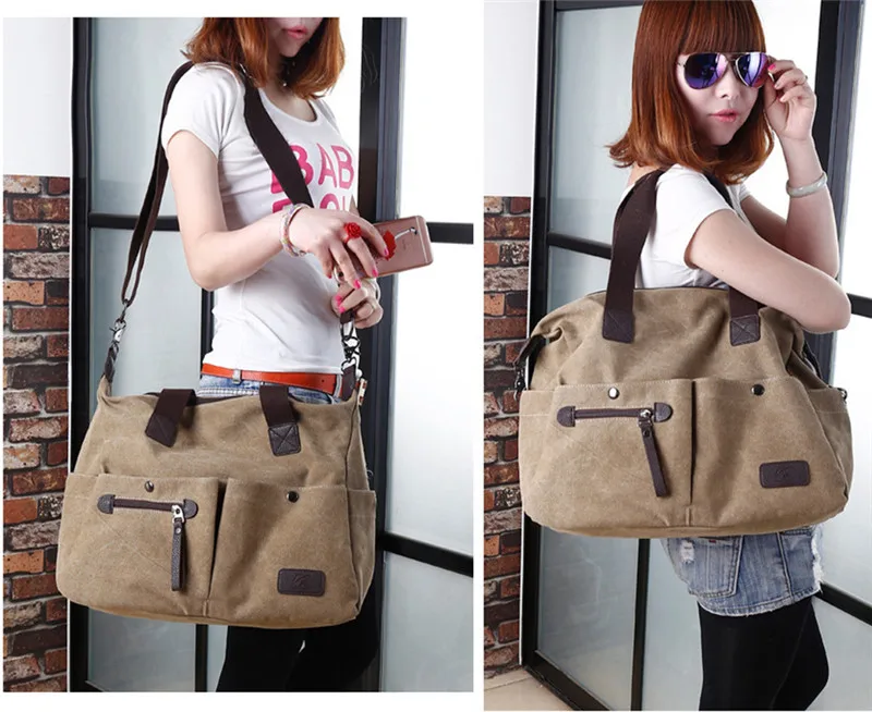 New Women Top-handle Shoulder Bag Canvas Handbags Messenger bags Fashion Female Crossbody High Quality bolsa feminina |