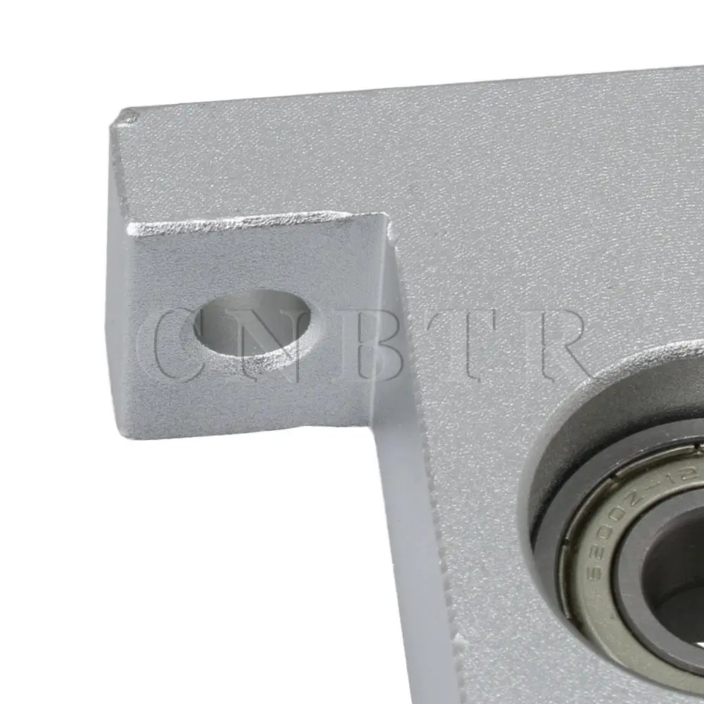 CNBTR Серебряный алюминиевый сплав Линейный рельсовый вал для подшипника опорный