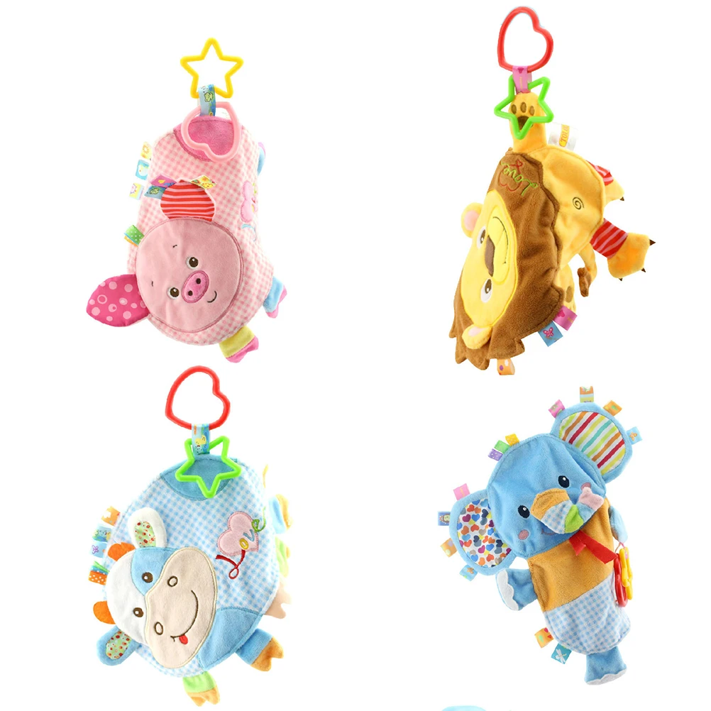 Детская мягкая игрушка полотенце для детской кроватки|Интерактивные игрушки