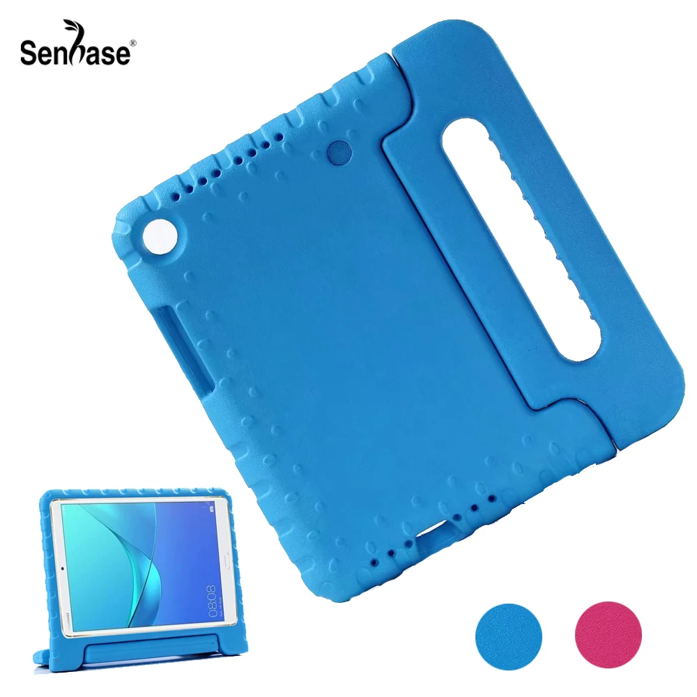 

EVA Portable Handle Stand Kids Safe Foam Shockproof Cover For Huawei MediaPad M5 8.4 SHT-AL09 SHT-W09 Full Body Protection Case