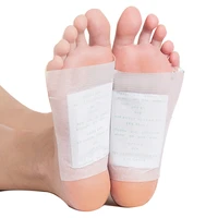 201610pcs detox foot patches detoxify toxins foot pads deep cleansing adhesive feet care patch keep fit foot care