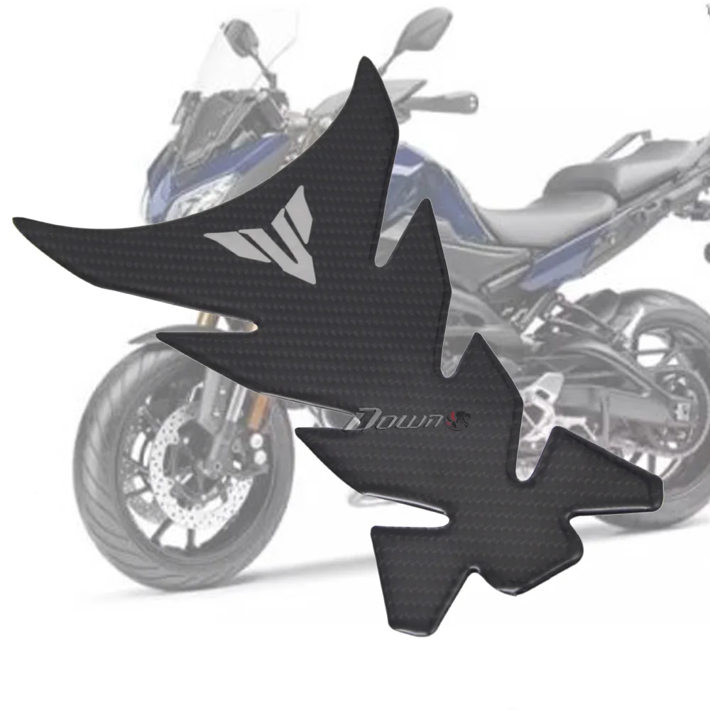 Новинка декоративные 3d-наклейки из углеродного волокна для мотоциклов подходит