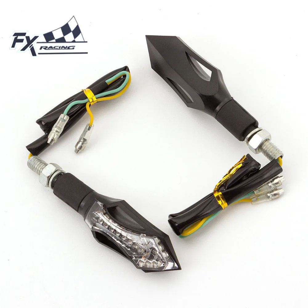 12V универсальные мотоциклетные световые указатели поворота мигалка мигающая
