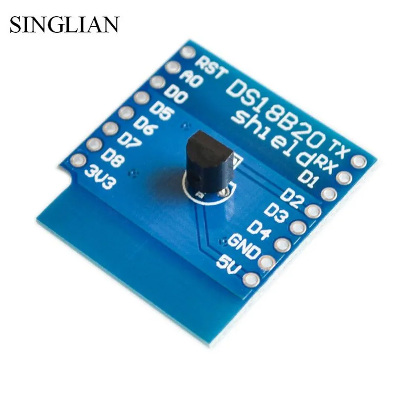 Новый DS18B20 датчик температуры щит Wemos D1 Mini Pro ESP NodeMCU|Датчики расхода| |