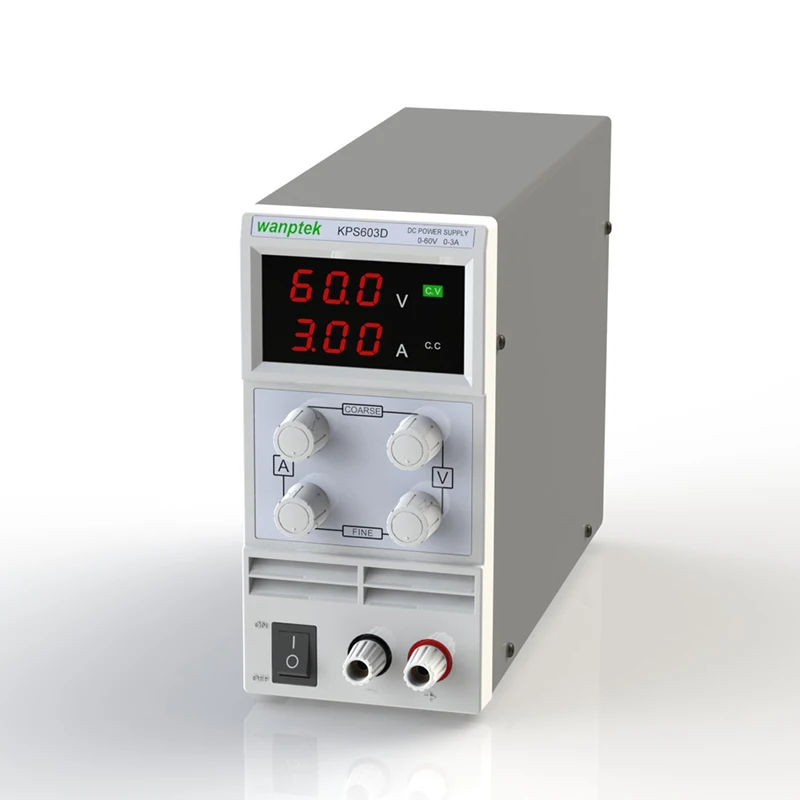 KPS 603D Регулируемый Высокоточный двойной светодиодный дисплей переключатель