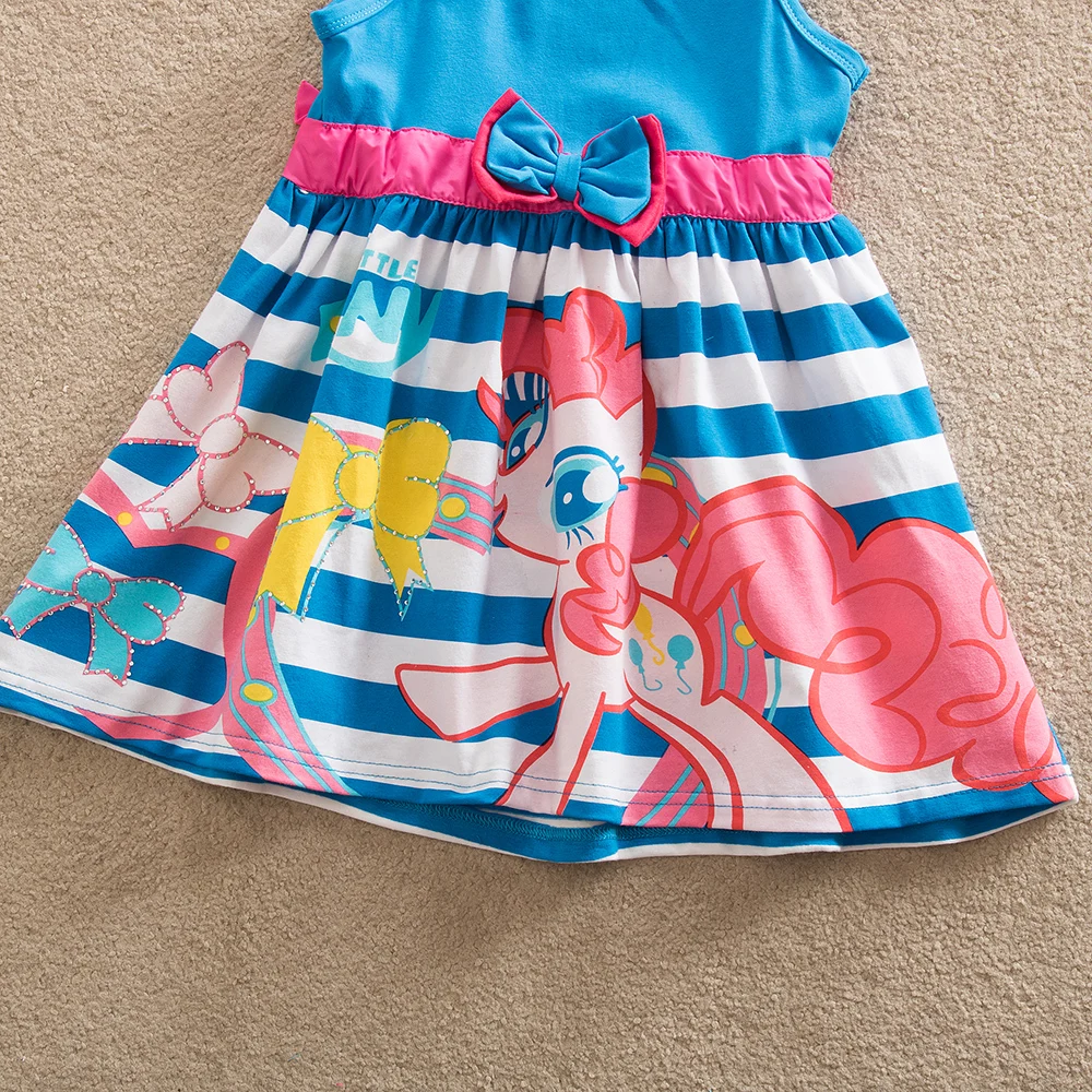 Аккуратная летняя одежда для девочек жилет без рукавов детская с рисунком