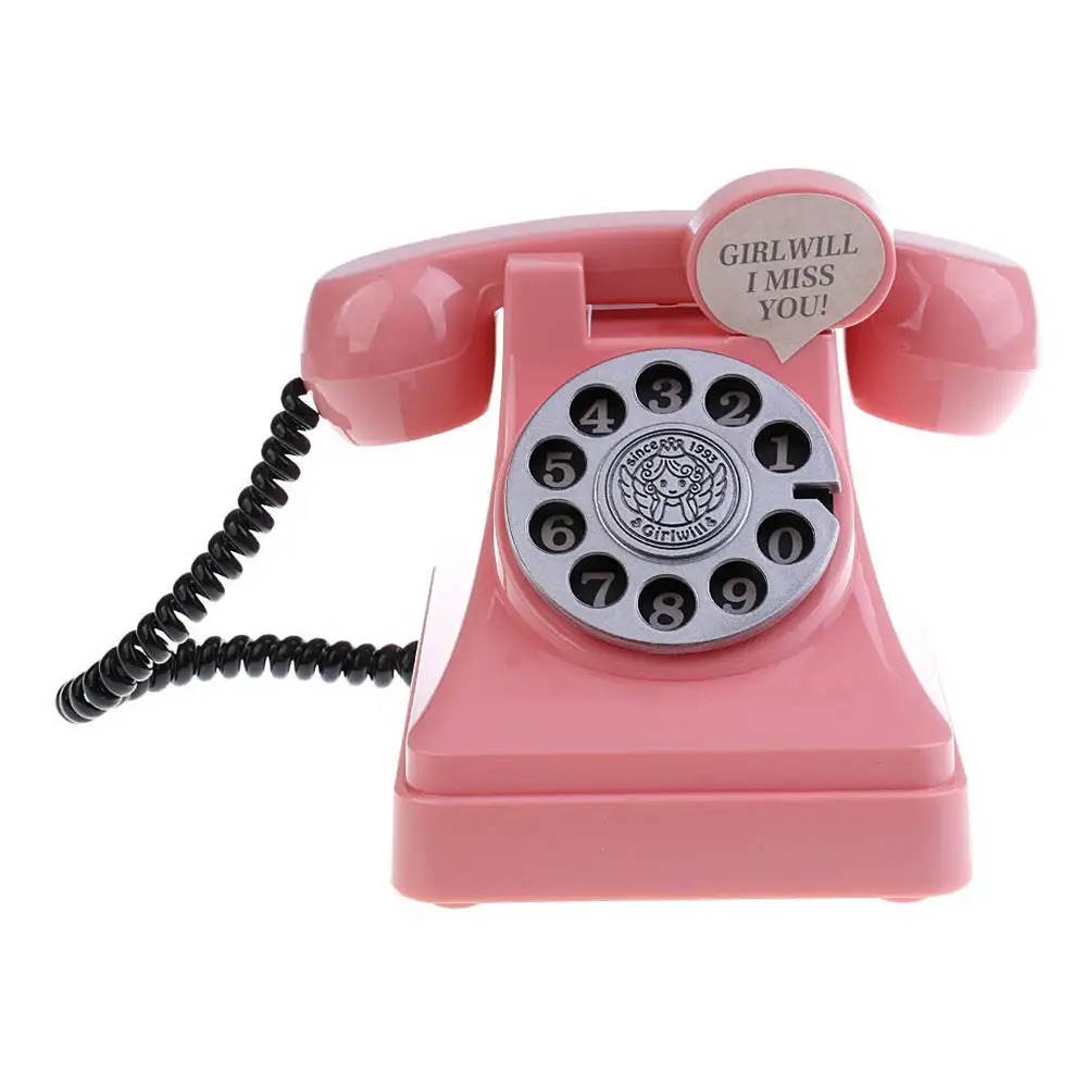 1 шт телефон Копилка ретро старый кидди экономия денег копилка для монет банка