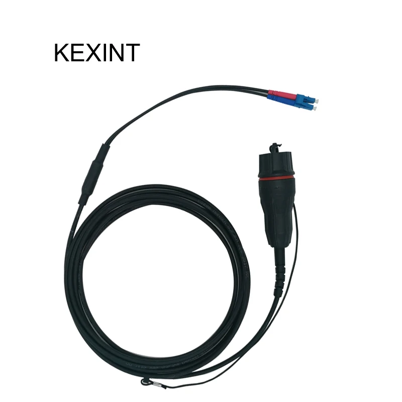 Оптоволоконный кабель KEXINT FullAXS LC водонепроницаемый Соединительный шнур 10 м с
