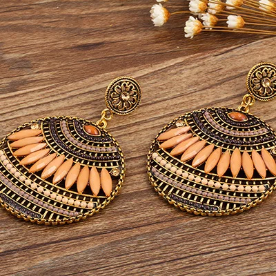 Earrings For Women Boucle D'oreille Femme 2019 Pendientes Mujer Moda Hollow Out Trendy Korean Statement Joker Temperament | Украшения и