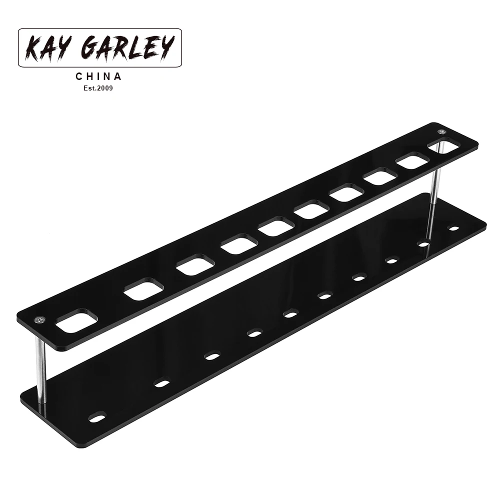 KAY GARLEY Профессиональные 10 отверстий овальной щетку держатель сушки показывая