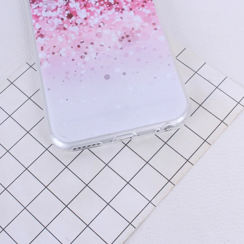 Милый чехол для телефона с сердечками iphone X XS модная задняя крышка 8 Plus 6 6S 7 SE 5 5S
