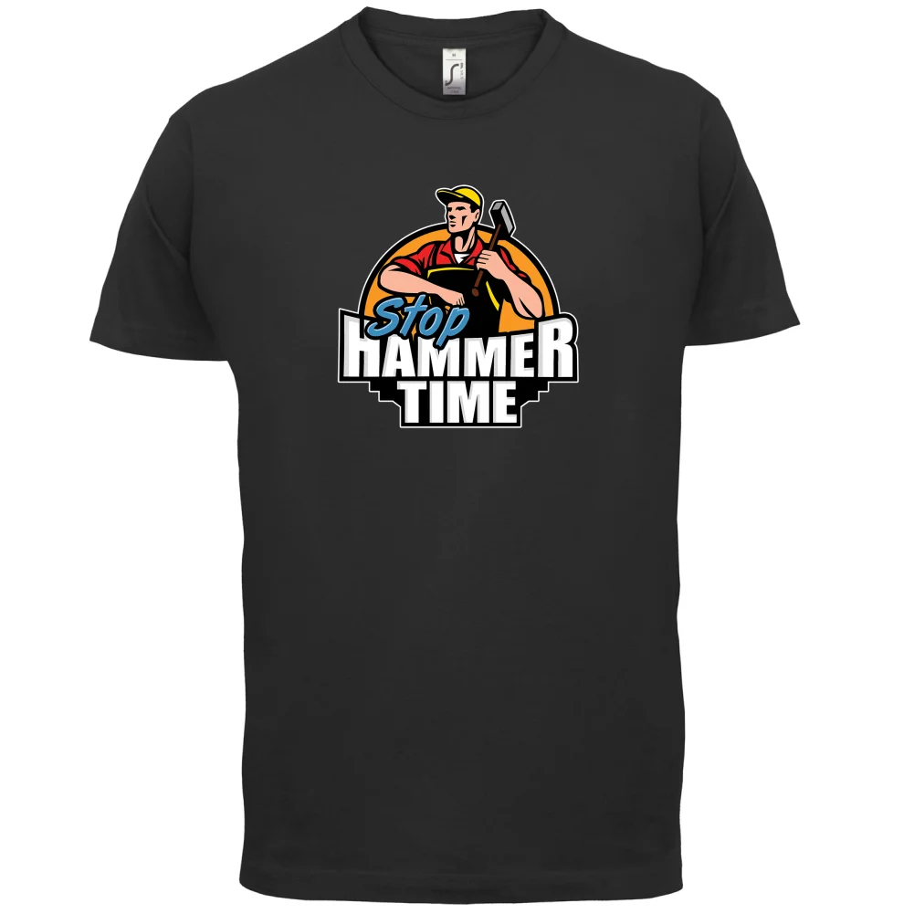 Stop Hammer Time Мужская футболка DIY/Builder/tradesmanmanmans уникальная хлопковая с короткими